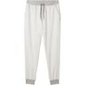 TOM TAILOR Damen Sweat-Hose in Melange Optik, grau, Melange Optik, Gr. 3XL/46, baumwolle