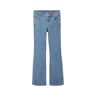 TOM TAILOR Kinder Bootcut Jeans, blau, Uni, Gr. 164, baumwolle