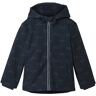 TOM TAILOR Kinder Softshelljacke mit reflektierenden Details, blau, Muster, Gr. 128/134, polyester