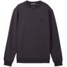 TOM TAILOR Kinder Sweatshirt mit Logo Badge, grau, Uni, Gr. 176, baumwolle