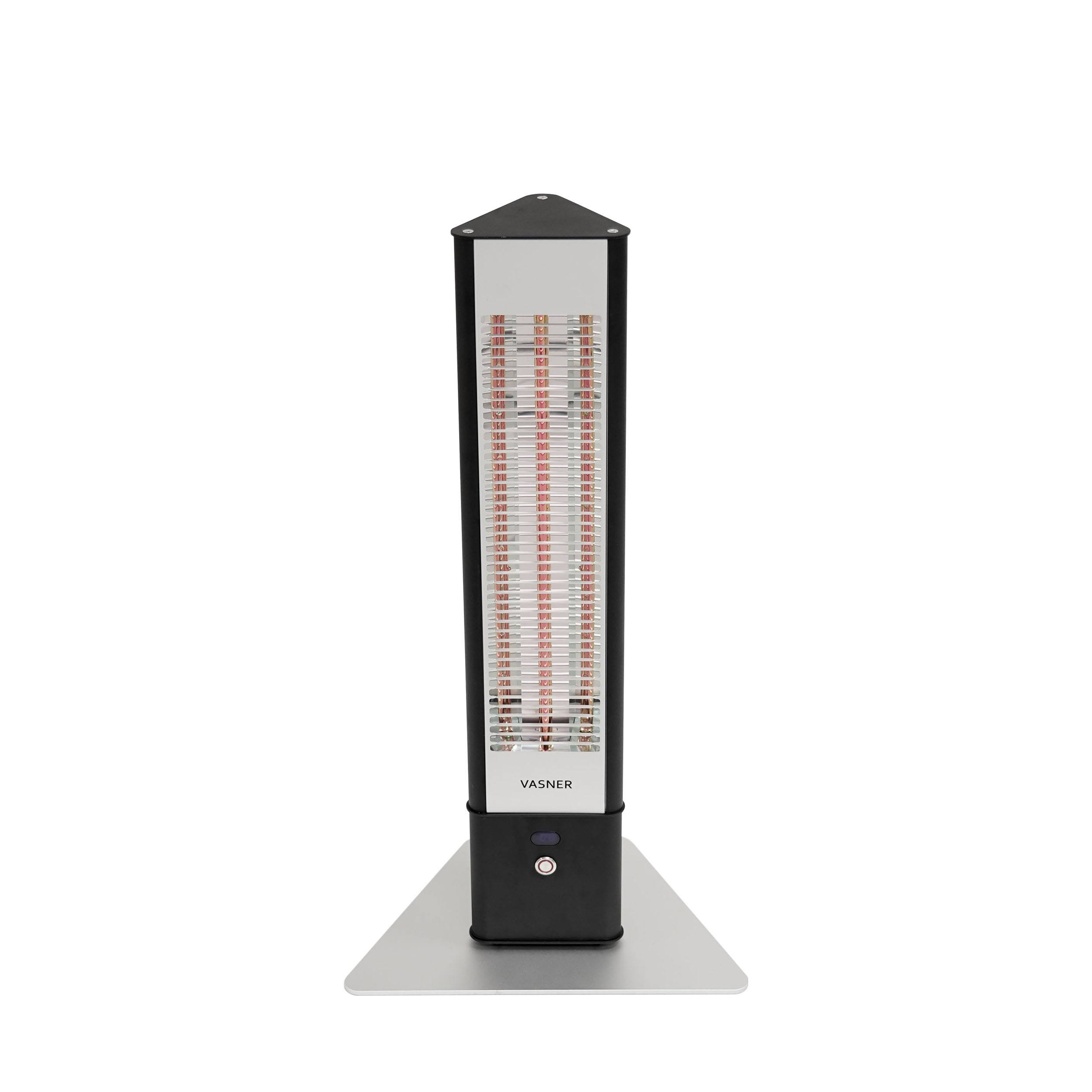 Vasner Heat Tower Mini Heizstrahler  schwarz