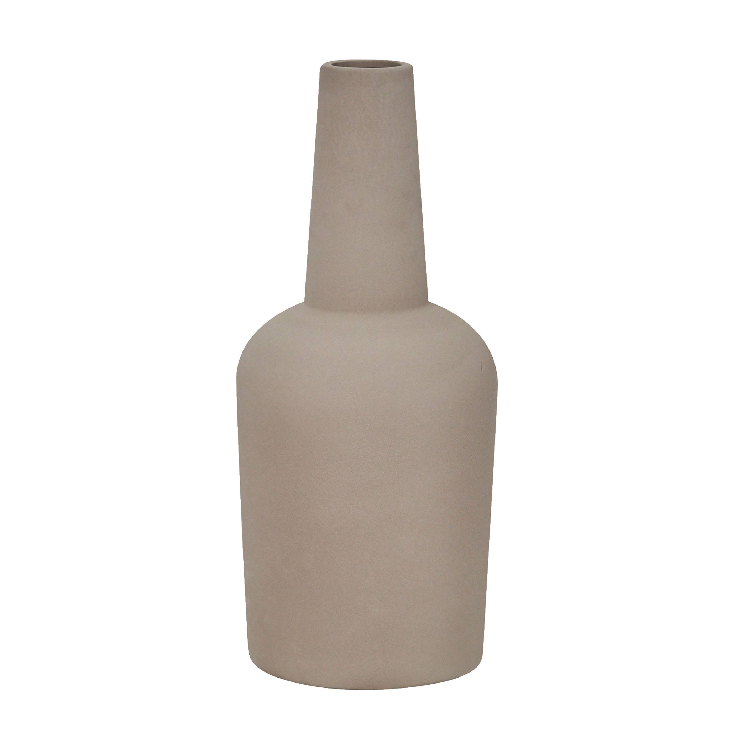 DAM Dome Bottle Vase  grau