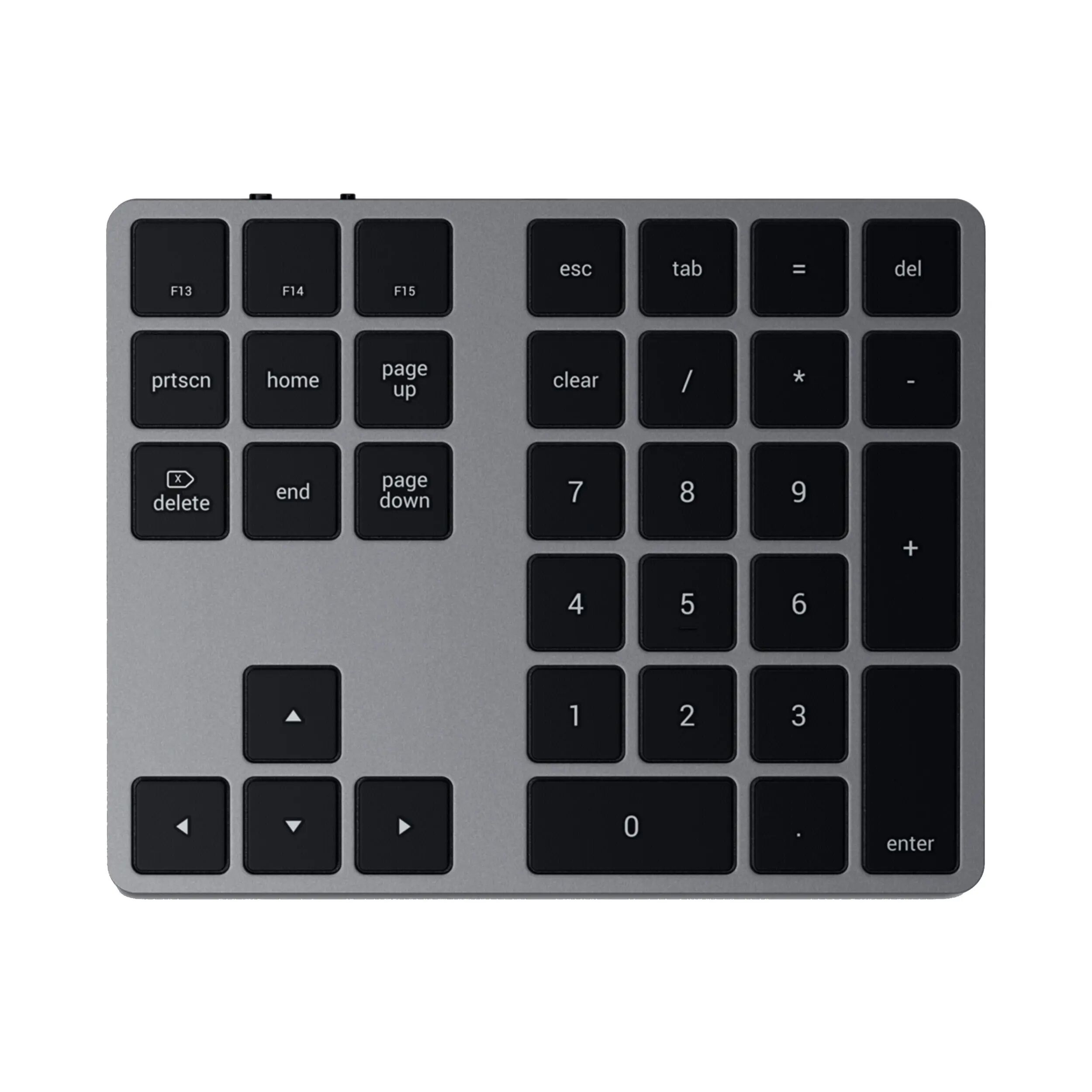 Satechi Aluminium Bluetooth Extended Keypad Tastatur  grau