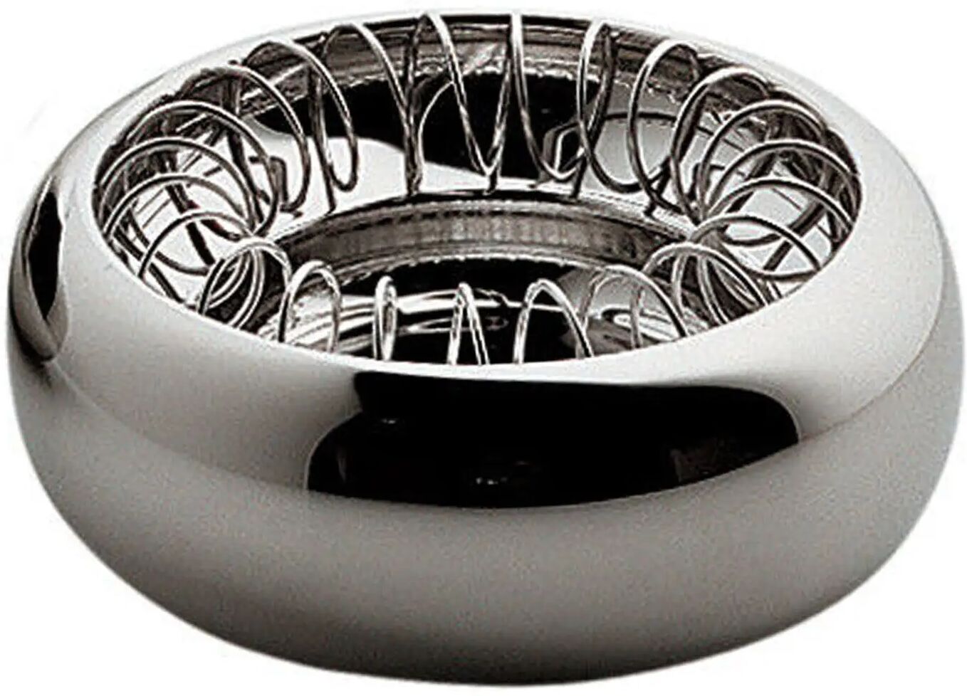 Alessi Spirale Aschenbecher  grau