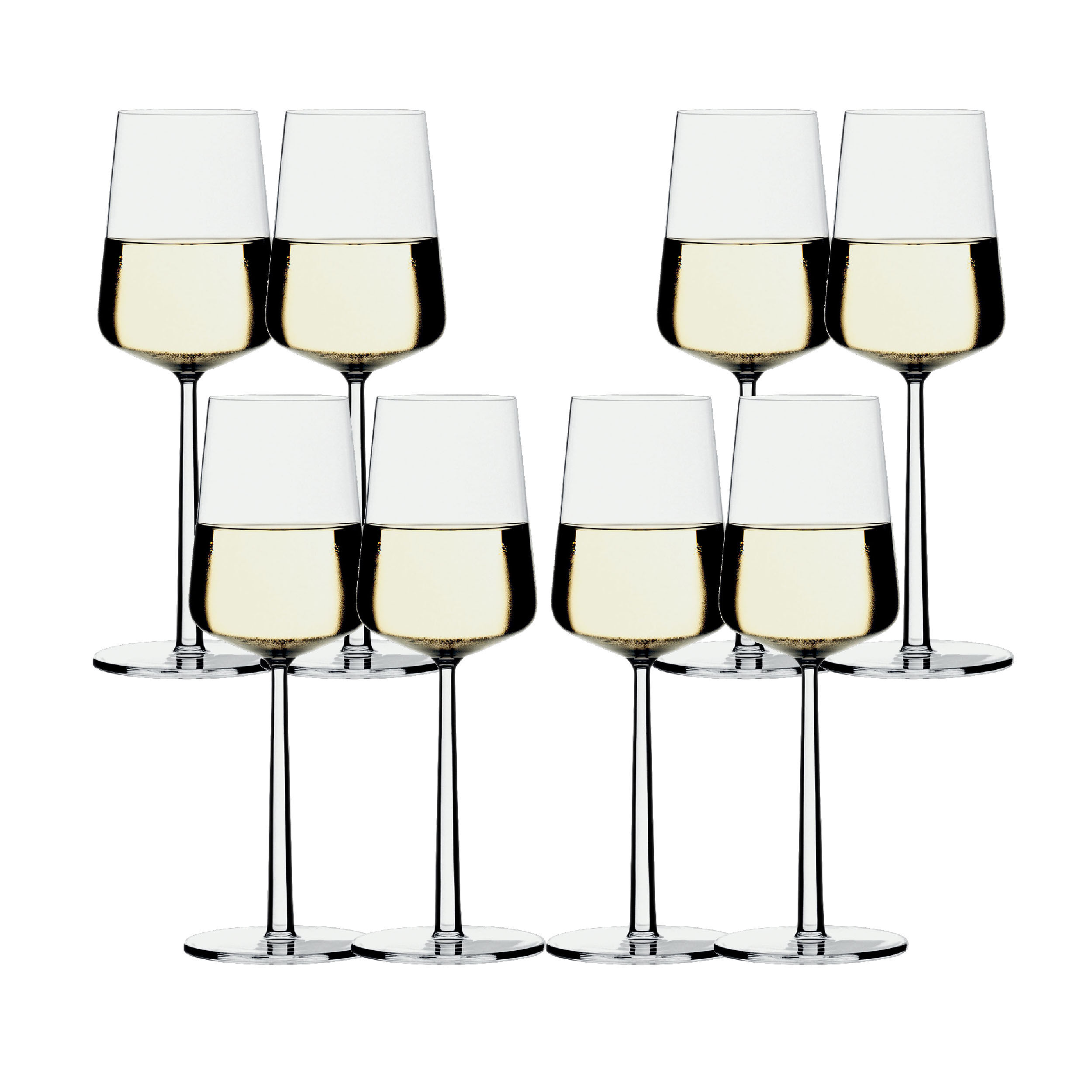 iittala Essence Weißweinglas 8er-Set  klar