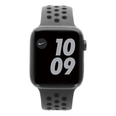 Apple Watch Series 6 Nike Aluminiumgehäuse space grau 44mm mit Sportarmband anthrazit/schwarz (GPS + Cellular) space grau