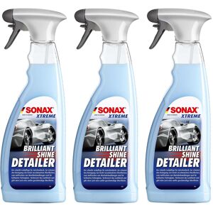 3x 750ml Sonax Xtreme Brilliantshine Detailer Lackpflege Lackreiniger Politur: Sonax: 02874000 (287400) 3x 750ml Sonax Xtreme Brilliantshine Detailer Lackpflege Lackreiniger Politur: Sonax: 02874000 (287400)