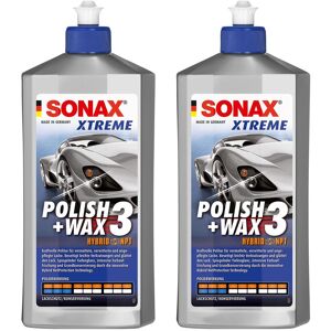 2x 500ml Sonax Xtreme Polish+wax 3 Hybrid Npt Lackversiegelung Politur Wachs: Sonax: 02022000 (202200) 2x 500ml Sonax Xtreme Polish+wax 3 Hybrid Npt Lackversiegelung Politur Wachs: Sonax: 02022000 (202200)