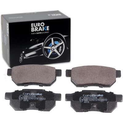 Eurobrake Bremsbeläge Satz Hinterachse Passend Für Honda Accord Civic Crx: Bremsbelagsatz, Scheibenbremse A.b.s.: 36619 A.b.s.: 36636 Abakus: 23102259 Eurobrake Bremsbeläge Satz Hinterachse Passend Für Honda Accord Civic Crx: Bremsbelagsatz, Scheibenbremse A.b.s.: 36619 A.b.s.: 36636 Abakus: 23102259