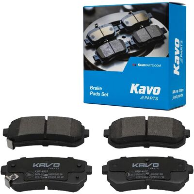 KAVO PARTS KBP-4007 Bremsbelag-Set mit Verschleißanzeige - Bremsbeläge KAVO PARTS KBP-4007 Bremsbelag-Set mit Verschleißanzeige - Bremsbeläge