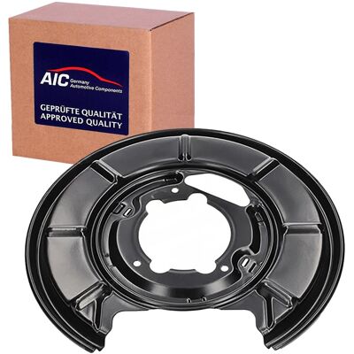 AIC Modell 71659 - Hinteres linkes Bremsblech und Scheibe - Bremsenteile AIC Modell 71659 - Hinteres linkes Bremsblech und Scheibe - Bremsenteile