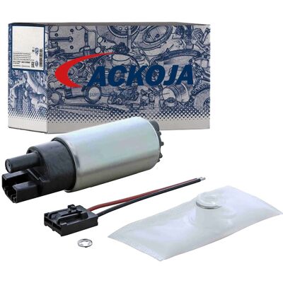 ACKOJA Kraftstoffpumpe für Peugeot 206, Renault Kangoo, Jeep & Toyota - Filter, 12V ACKOJA Kraftstoffpumpe für Peugeot 206, Renault Kangoo, Jeep & Toyota - Filter, 12V