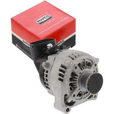 Mapco 170A Generator - 12V, 6 Rillen, 49mm Durchmesser - Autoersatzteil Mapco 170A Generator - 12V, 6 Rillen, 49mm Durchmesser - Autoersatzteil