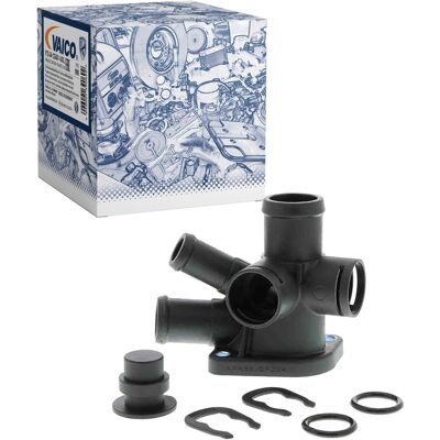 Vaico Kühlmittelflansch - VW Golf, Passat, Polo - Langlebiges Metall Vaico Kühlmittelflansch - VW Golf, Passat, Polo - Langlebiges Metall