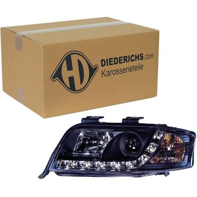 Diederichs Tuning Scheinwerfer Satz Klarglas Schwarz Passend Für Audi A6: Diederichs Tuning Scheinwerfer Satz Klarglas Schwarz Passend Für Audi A6: