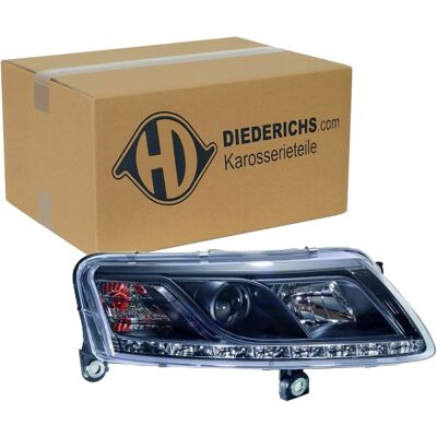 Diederichs Tuning H7/h1 Scheinwerfer Satz Klarglas Schwarz Passend Für Audi A6: Diederichs Tuning H7/h1 Scheinwerfer Satz Klarglas Schwarz Passend Für Audi A6: