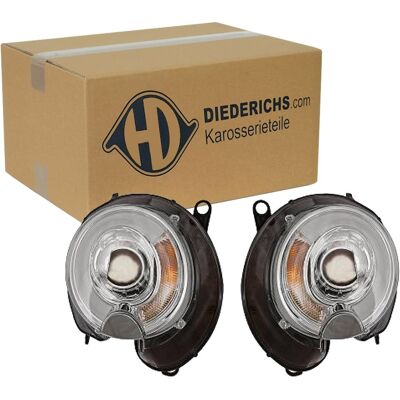 Diederichs Tuning H9 Scheinwerfer Satz Chrom Klarglas Passend Für Mini 1206485: Diederichs Tuning H9 Scheinwerfer Satz Chrom Klarglas Passend Für Mini 1206485: