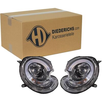 Diederichs Tuning D1s Xenon Scheinwerfer Satz Klarglas Schwarz Passend Für Mini: Diederichs Tuning D1s Xenon Scheinwerfer Satz Klarglas Schwarz Passend Für Mini: