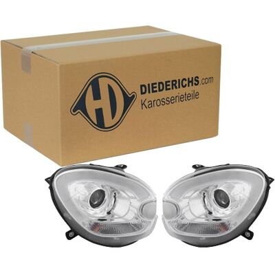 Diederichs Tuning H9 Scheinwerfer Satz Chrom Klarglas Passend Für Mini 1207485: Diederichs Tuning H9 Scheinwerfer Satz Chrom Klarglas Passend Für Mini 1207485: