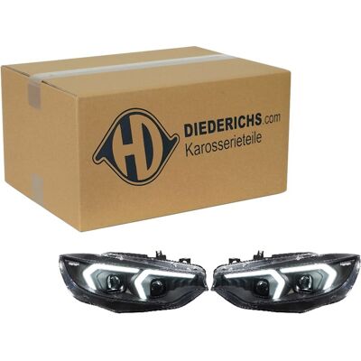 Diederichs Tuning D1s/h7 Xenon Scheinwerfer Satz Schwarz Passend Für Bmw 4: Diederichs Tuning D1s/h7 Xenon Scheinwerfer Satz Schwarz Passend Für Bmw 4: