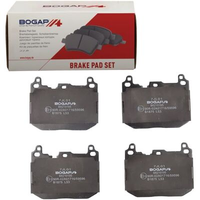 Bogap Bremsbeläge Satz Vorne Passend Für Bmw 1 2 X1 X2 Mini B8210195: Bremsbelagsatz, Scheibenbremse A.b.s.: 35117 Abakus: 23101421 Aisin: Bpbm7008 Ap Bogap Bremsbeläge Satz Vorne Passend Für Bmw 1 2 X1 X2 Mini B8210195: Bremsbelagsatz, Scheibenbremse A.b.s.: 35117 Abakus: 23101421 Aisin: Bpbm7008 Ap