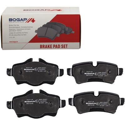Bogap Bremsbeläge Satz Hinterachse Passend Für Mini B8210100: Bremsbelagsatz, Scheibenbremse A.b.s.: 37629 Abakus: 23102108 Aisin: Bpbm2009 Ap Xenergy Bogap Bremsbeläge Satz Hinterachse Passend Für Mini B8210100: Bremsbelagsatz, Scheibenbremse A.b.s.: 37629 Abakus: 23102108 Aisin: Bpbm2009 Ap Xenergy