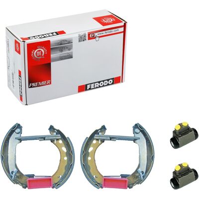 Ferodo Bremsbackensatz Vormontiert 180mm Passend Für Ford Escort Orion Fmk181: Ferodo Bremsbackensatz Vormontiert 180mm Passend Für Ford Escort Orion Fmk181: