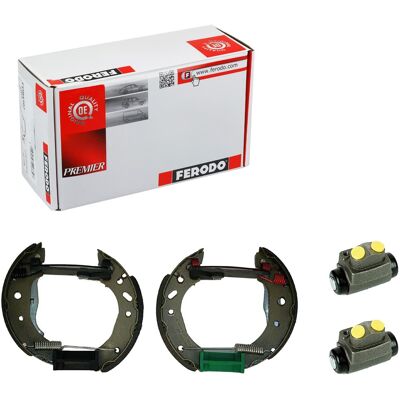 Ferodo Bremsbackensatz Vormontiert 180mm Passend Für Ford Courier Fiesta Ka: Ferodo Bremsbackensatz Vormontiert 180mm Passend Für Ford Courier Fiesta Ka: