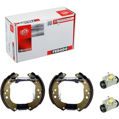 Ferodo Bremsbackensatz Vormontiert 229mm Passend Für Ford Focus Fmk558: Ferodo Bremsbackensatz Vormontiert 229mm Passend Für Ford Focus Fmk558: