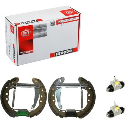 Ferodo Bremsbackensatz Vormontiert 230mm Passend Für Audi 100 80 Seat Inca Vw: Ferodo Bremsbackensatz Vormontiert 230mm Passend Für Audi 100 80 Seat Inca Vw:
