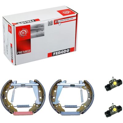 Ferodo Bremsbackensatz Vormontiert 200mm Passend Für Audi 90 Vw Golf Passat: Ferodo Bremsbackensatz Vormontiert 200mm Passend Für Audi 90 Vw Golf Passat: