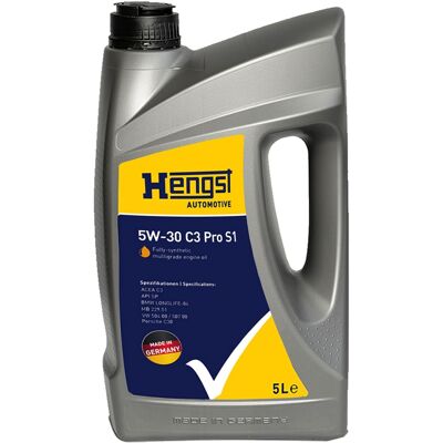 HENGST FILTER 1x5l Hengst 5w30 C3 Pro S1 Motoröl Passend Für 504.00 507.00 Mb 229.51 Bmw Ll-04: 5w-30 C3 Pro S1 Artikelnummer: 737800000 HENGST FILTER 1x5l Hengst 5w30 C3 Pro S1 Motoröl Passend Für 504.00 507.00 Mb 229.51 Bmw Ll-04: 5w-30 C3 Pro S1 Artikelnummer: 737800000