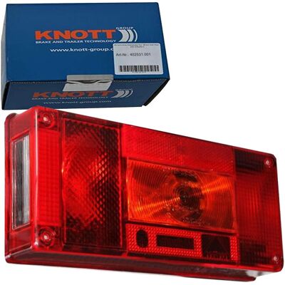 Knott Modell 402531.001 - Ersatzglas für Rücklicht Knott Modell 402531.001 - Ersatzglas für Rücklicht