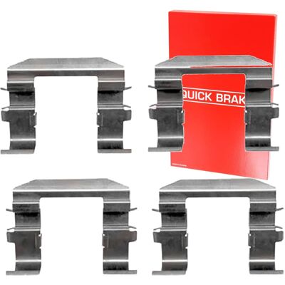 Quick Brake Montage-satz Bremsbeläge Zubehör Hinten Vorne Passend Für Hyundai I4: Quick Brake Montage-satz Bremsbeläge Zubehör Hinten Vorne Passend Für Hyundai I4: