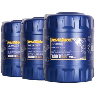 Hausmarke 3x20 Liter Dexron 2 Ii D Automatik Getriebeöl Servoöl Atf: Hausmarke 3x20 Liter Dexron 2 Ii D Automatik Getriebeöl Servoöl Atf:
