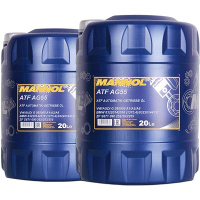 2x 20 Liter Mannol Ag55 Automatik Getriebeöl Atf Öl: 2x 20 Liter Mannol Ag55 Automatik Getriebeöl Atf Öl: