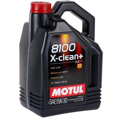 Motul 8100 X-Clean+ 5W-30 - Motoröl Motul 8100 X-Clean+ 5W-30 - Motoröl