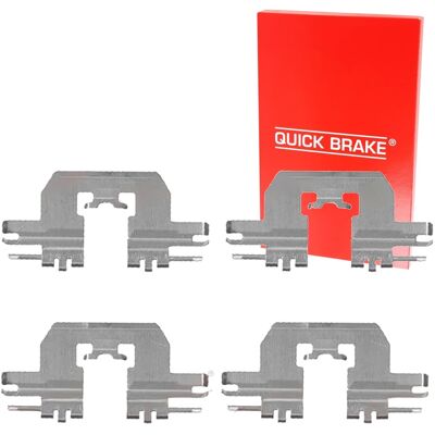 Quick Brake 109-1724 Hintere Bremsbeläge Zubehörset - Bremsart Quick Brake 109-1724 Hintere Bremsbeläge Zubehörset - Bremsart