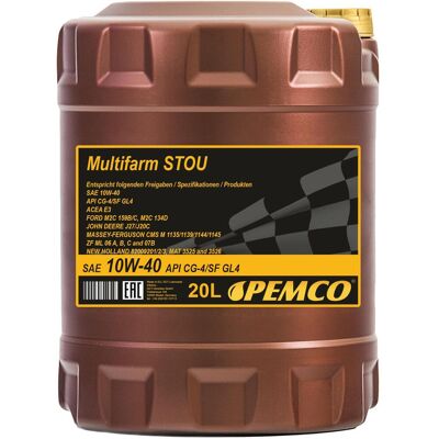 MANNOL - Pemco Multifarm 10W40 Uni - 20L - Engine oil MANNOL - Pemco Multifarm 10W40 Uni - 20L - Engine oil