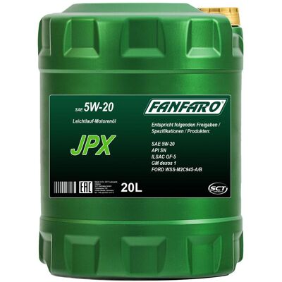 FANFARO - JPX - 5W-20 - FF6715-20 - Motoröl FANFARO - JPX - 5W-20 - FF6715-20 - Motoröl