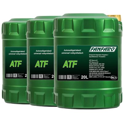 Fanfaro - ATF Universal Vollsynthetisch - 3x 20 L Fanfaro - ATF Universal Vollsynthetisch - 3x 20 L