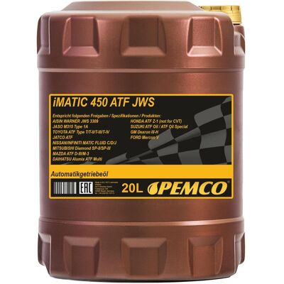 SCT - MANNOL 20l Pemco Imatic 450 Atf Jws Getriebeöl Hydraulik Systeme Passend Für Dexron 3: SCT - MANNOL 20l Pemco Imatic 450 Atf Jws Getriebeöl Hydraulik Systeme Passend Für Dexron 3: