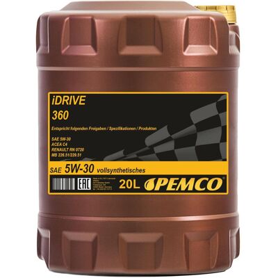 Pemco iDRIVE 360 5W-30 Motoröl - Motoröl Pemco iDRIVE 360 5W-30 Motoröl - Motoröl