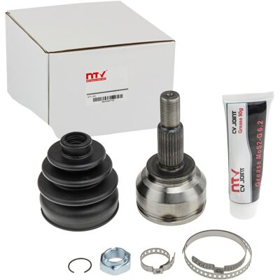 NTY Antriebswellen Gelenksatz - Renault Laguna - Vorne, 27/30 Verzahnung, 57mm NTY Antriebswellen Gelenksatz - Renault Laguna - Vorne, 27/30 Verzahnung, 57mm