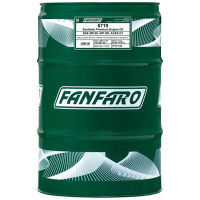 SCT - MANNOL 60l Fanfaro 6719 O.e.m. Longlife 5w30 Für Vw 504.00 507.00 Mercedes 229.51: SCT - MANNOL 60l Fanfaro 6719 O.e.m. Longlife 5w30 Für Vw 504.00 507.00 Mercedes 229.51: