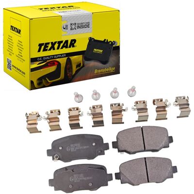 Textar Fiat 500X, Jeep Compass Hinterachse Bremsbeläge - Bremsbelagsatz Textar Fiat 500X, Jeep Compass Hinterachse Bremsbeläge - Bremsbelagsatz