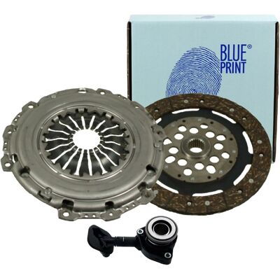 Blue Print ADF1230100 Kupplungssatz - Dreiteiliges Kupplungspaket für Ford Focus, Volvo C30 S40 V50 Blue Print ADF1230100 Kupplungssatz - Dreiteiliges Kupplungspaket für Ford Focus, Volvo C30 S40 V50
