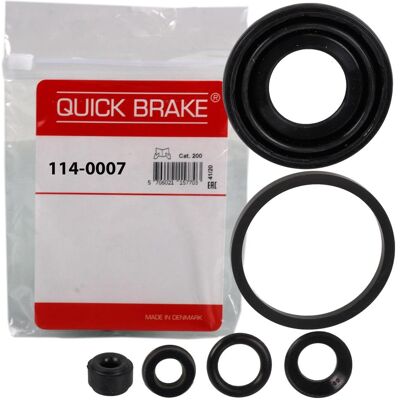 QUICK BRAKE Hinterrad Bremssattel Dichtungssatz für Alfa Romeo, Audi, Citroen, Fiat, Ford QUICK BRAKE Hinterrad Bremssattel Dichtungssatz für Alfa Romeo, Audi, Citroen, Fiat, Ford