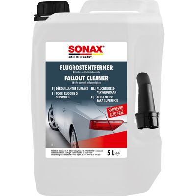 5 Liter Sonax Flugrostentferner Säurefrei Flug Rost Entferner Reiniger Löser: Sonax: 05135050 5 Liter Sonax Flugrostentferner Säurefrei Flug Rost Entferner Reiniger Löser: Sonax: 05135050