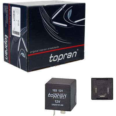 Topran - Warnblinkrelais - 12V - 4 x 21W - Blinkrelais Topran - Warnblinkrelais - 12V - 4 x 21W - Blinkrelais